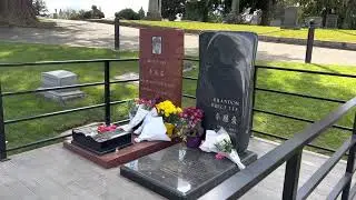 BRUCE LEE & BRANDON LEE’s Graves @ Lake View Cemetery 2022 | Correction: Graves DID NOT relocate🙏