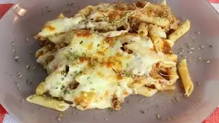 Macarrones con Salsa Bechamel
