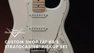 Fender Custom Shop Fat '60s Strat Pickup Set | Fender