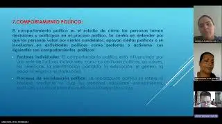 TRABAJO COLABORATIVO LOS SUBCAMPOS DE LA CIENCIAS  POLITICAS
