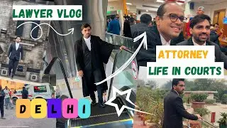 A day in the life of a lawyer #vlog How is the daily life of a lawyer in India?