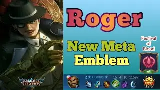 Epic Rank | Roger Insane Lifesteal x Critical | New Meta 2021