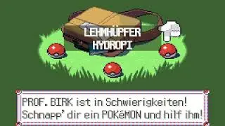 Let's Play Pok&eacute;mon Saphir Part 1: Mr. Peak kann keine Uhren lesen
