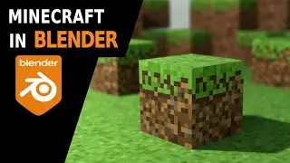 Procedural Minecraft Shader in Blender