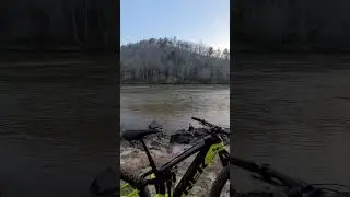 camp thunder mtb trek rail sunset