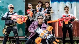 Nerf Gun War : Mission Completed S.W.A.T SEAL Team Fight Dangerous Leader Black Hat Criminals Group