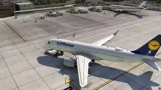 FBW A320 with MCE Edinburgh to London City