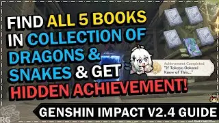 HIDDEN ACHIEVEMENT: If Tokoyo Ookami Knew of This | Collection of Dragons & Snakes World Quest