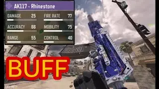 damage range buff AK117 🤩🤯 Full game play multiplayer callofdutymobile