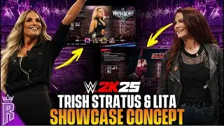 WWE 2K25: Trish Stratus & Lita Showcase (Concept) #WWE2K25 #TrishStratus #Lita