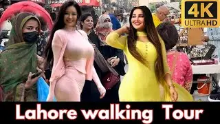 Lahore Walking Tour 2025 | Explore The Heart of Pakistan | 4K City Walk