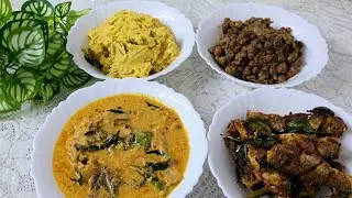Today's lunch special includes KANAMB MEENCURRY, KANAMB FRY, KADALA ULARTHIYATHU, and KATTIKAALAN.