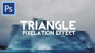 How To Make A Triangle Pixelation Effect In Photoshop