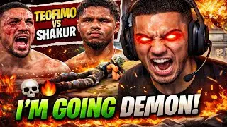 I GOT MAD AFTER THE TEOFIMO VS SHAKUR FIGHT&hellip; WENT DEMON IN FORTNITE 😤🔥