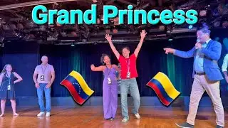 We are the champions of the &ldquo;Rum Rye Whisky&rdquo; game on the Grand Princess Cruise from San Juan, Pue...