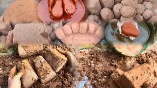 Asmr Edits: Nonstop crumbles/ Pure Rich Redsoil mouthwatering Texture 🤤😋/Credits in description 👇