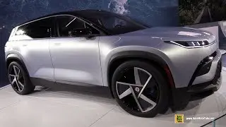 Fisker Ocean Electric SUV - Exterior Chassis Walkaround - 2021 LA Auto Show