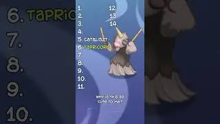 Ranking all 🩶GRAY monsters (Commons Only) My Singing Monsters! #shorts