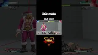 Guile vs Alex in Street Fighter V Champion Edition Rank Match | 60 Fps Gameplay