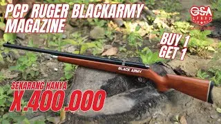 BURUAN‼️ PROMO SENAPAN ANGIN PCP RUGER BLACKARMY BUY 1 GET 1 SEBELUM HABIS