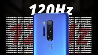 Как принудительно включить частоту 120 Гц на OnePlus 8 Pro (постоянно)