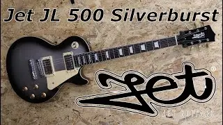Jet JL 500 Silverburst - fajny Les Paul kształtny z oldskulowym vibe - FOG