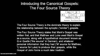 REL 102 Introducing the Canonical Gospels Part I