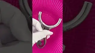How is the titanium alloy polished?/surface finish