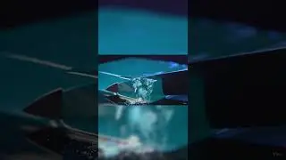 ASMR 12 💎✨ Crystal Slice Symphony &mdash; Ultra Satisfying Cutting ASMR 🔪💙