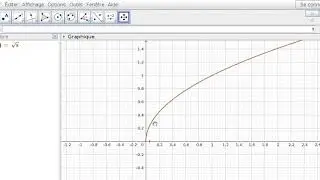 Tracer une fonction avec geogebra