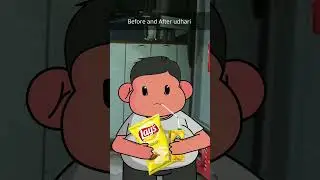 Before and after udhar #animation #shorts