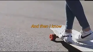 Longboard dancing - Genesis - Grimes  (lyrics)