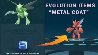 Металлическое покрытие для предмета Pokemon Go Evolution для Scizor 100% IV Generation 2