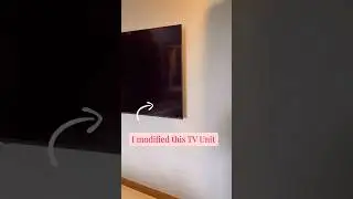 Tv unit transformation!