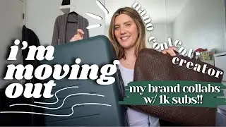My Brand Collaborations as a Nano-Content Creator: Quince, LEVEL8, ect.📦 also, I'M MOVING OUT