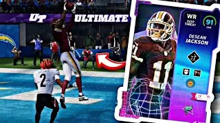 D JAX IS FAST ASF! FLASHBACK DESEAN JACKSON GAMEPLAY! MADDEN 22 ULTIMATE TEAM