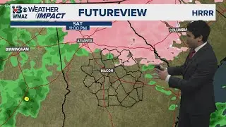 Weather Impact Alert | Meteorologist David Guerrero breaks down wintry weather heading to Central GA