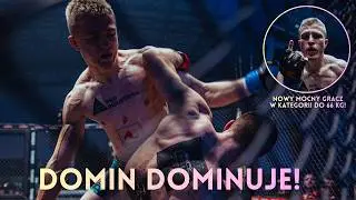 Błyskawiczne poddanie! Domin kończy Jarockiego w 1. rundzie | Babilon MMA 56