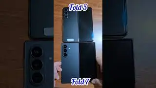 z Fold 5 vs z Fold 7