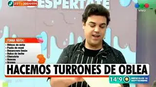 TURRONES DE OBLEA - Despertate! - 18/09/2019