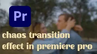 burn choma transition effect in premiere pro