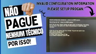 (INVALID CONFIGURATION INFORMATION) COMO RESOLVER EM 30 SEGUNDOS. [2024]✅
