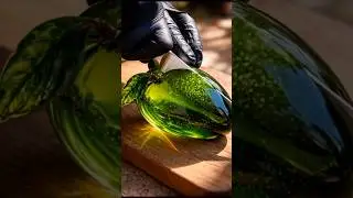 Fake Mango, Real Cut 🔪asmr #satisfying #oddlysatisfying #viral