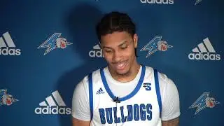 Postgame || Men's Basketball || UNC Asheville vs Charleston Southern || Mike Morrell & Tajion Jones