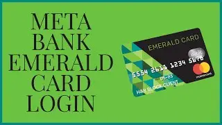 How to Login H&R Block MetaBank Emerald Card Account 2021? Meta Bank Card Login, Meta Bank Login