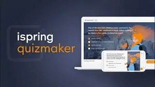 تجربة أفضل أداة لإنشاء اختبارات تفاعلية عبر الإنترنت | iSpring QuizMaker