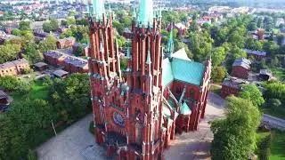 Żyrardów z lotu ptaka - 4K