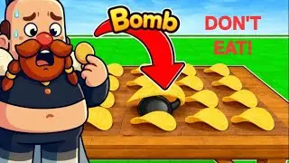 CHOOSE THE RIGHT CHIP OR DIE! Roblox Bomb Chip.