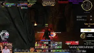 Poteen OBowen playing LOTRO,  BRAWLER (blue line)   
