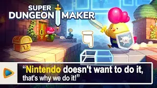 ZELDA meets Super Mario Maker in Super Dungeon Maker (EA Trailer)